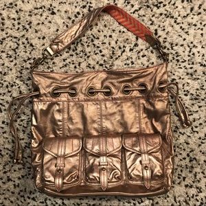 Plenty by Tracy Reese Bronze Leather Purse